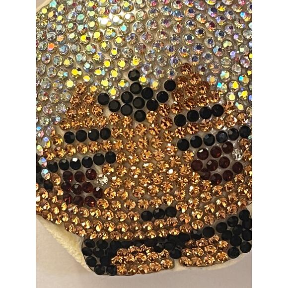 Haikyu!! Kita Shinsuke Rhinestones And A Gold Chain Keyring Charm - Picture 6 of 11